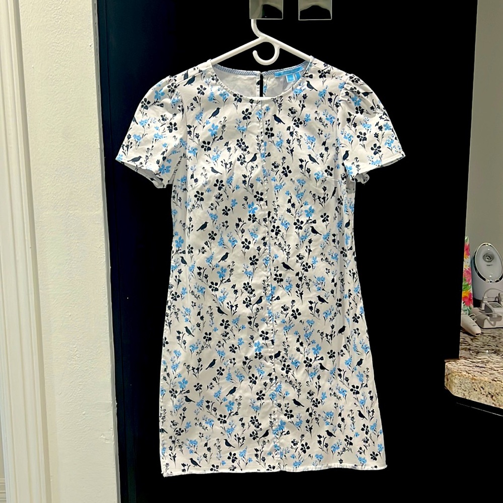 Draper James White Shift Dress